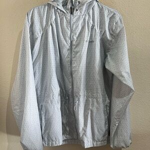 Woman’s Columbia Patterned Blue Jacket